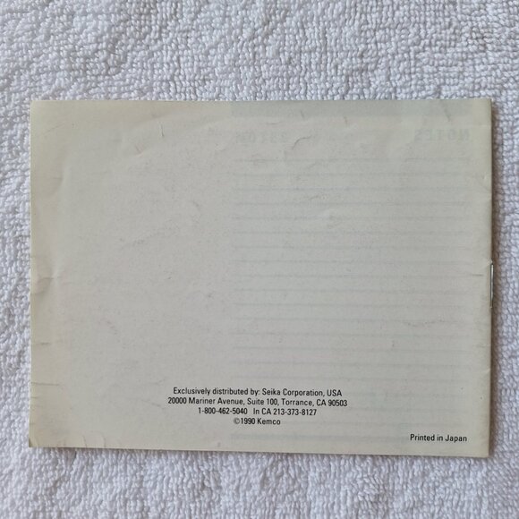 Vintage The Bugs Bunny Birthday Blowout Nintendo Original Instruction Booklet - Picture 2 of 3